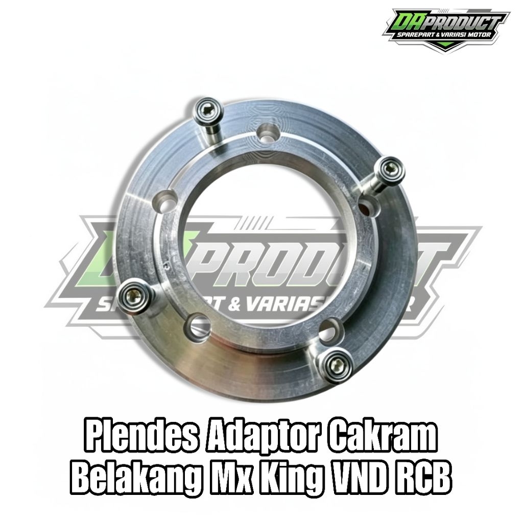 Plendes Adaptor Cakram Belakang VND RCB Mx King Lubang 5 Vrossi Copy RCB Lubang 4