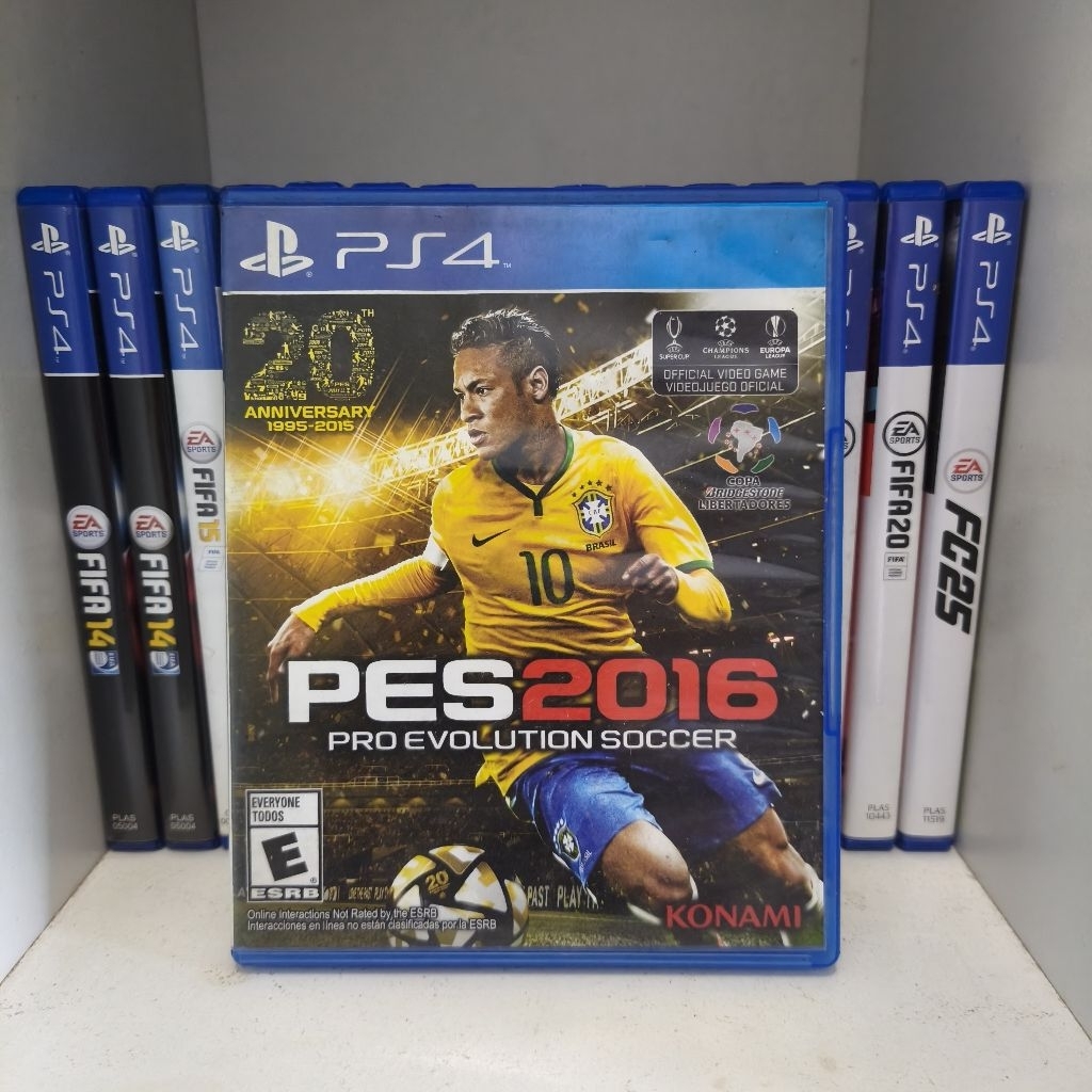 pes 2016 ps4 disc pro evolution soccer playstation4 kaset ps bd efootball