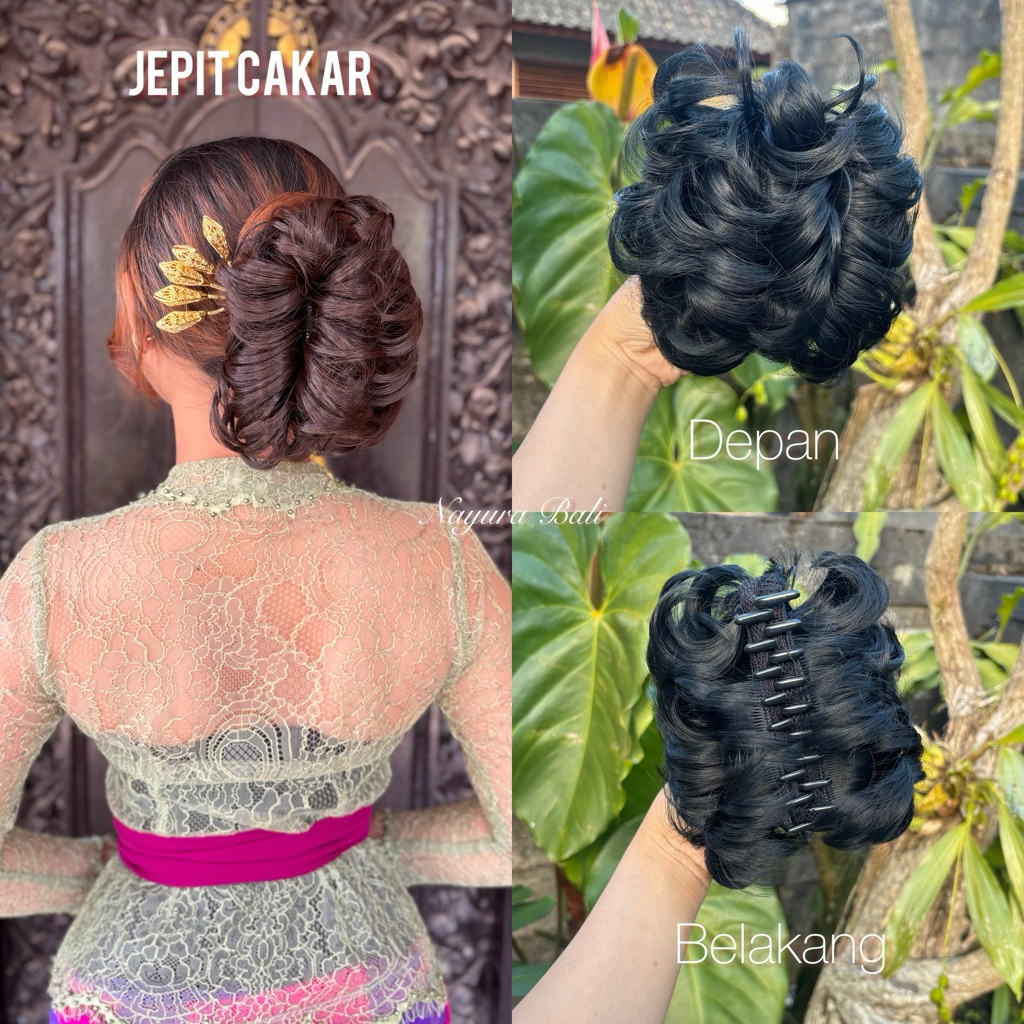 NAYURA BALI / Jepit Cakar / Sanggul Jepit / Sanggul Bali / Jepitan Rambut
