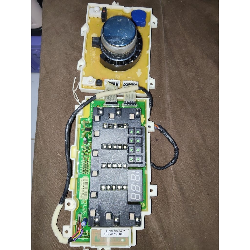 MODUL DISPLAY MESIN CUCI LG F1007NPPW