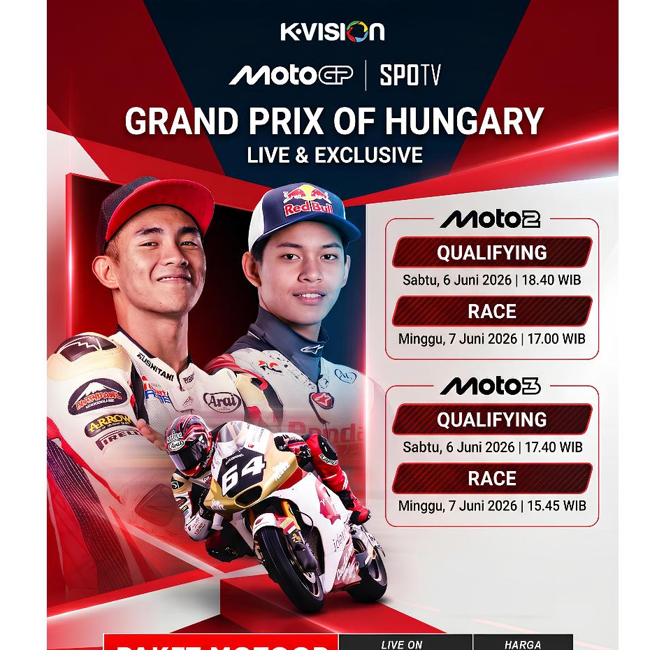K-Vision Paket Spotv, roshn saudi league, motoGP