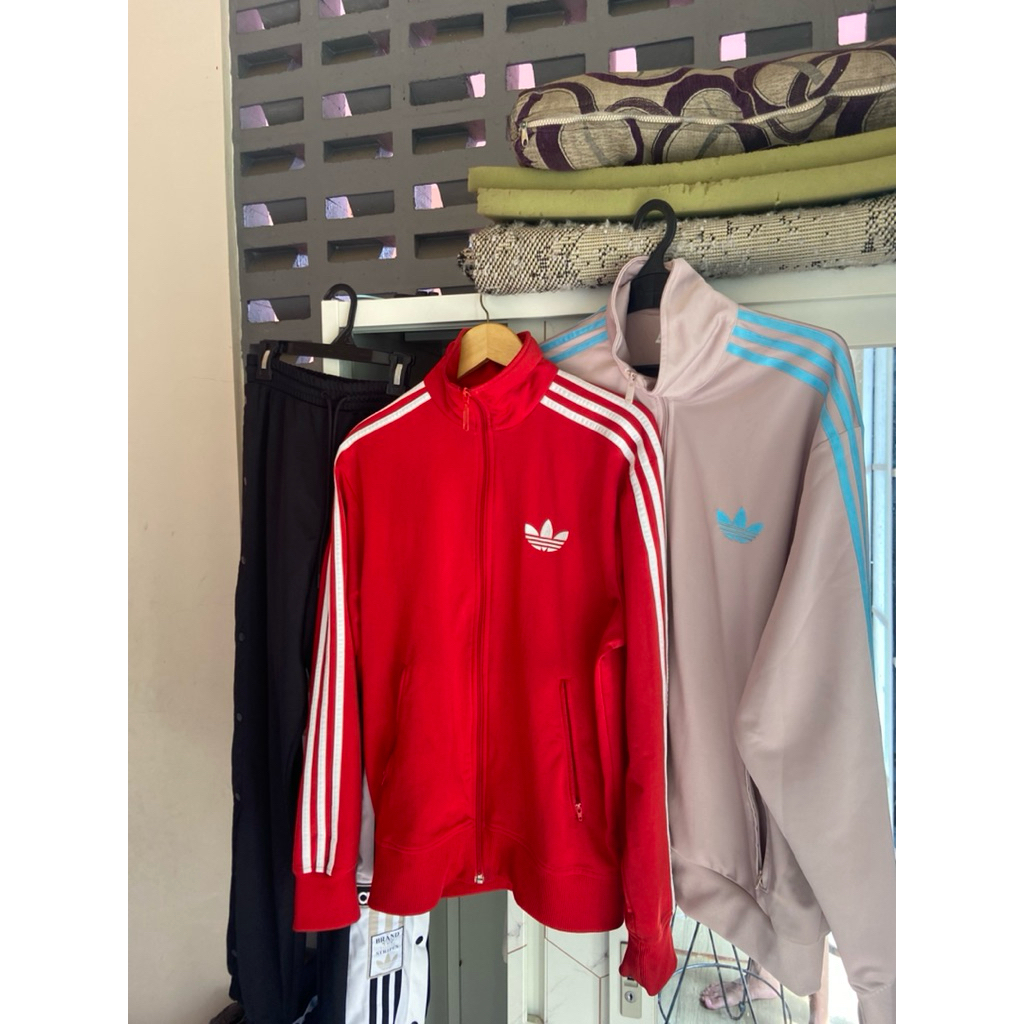 TRACKTOP FIREBIRD ADIDAS RED