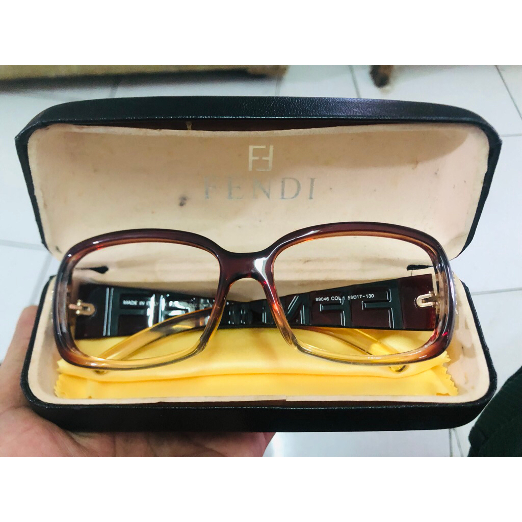 frame.kacamata.premium.second.FENDI.GOLDENSERT.99046