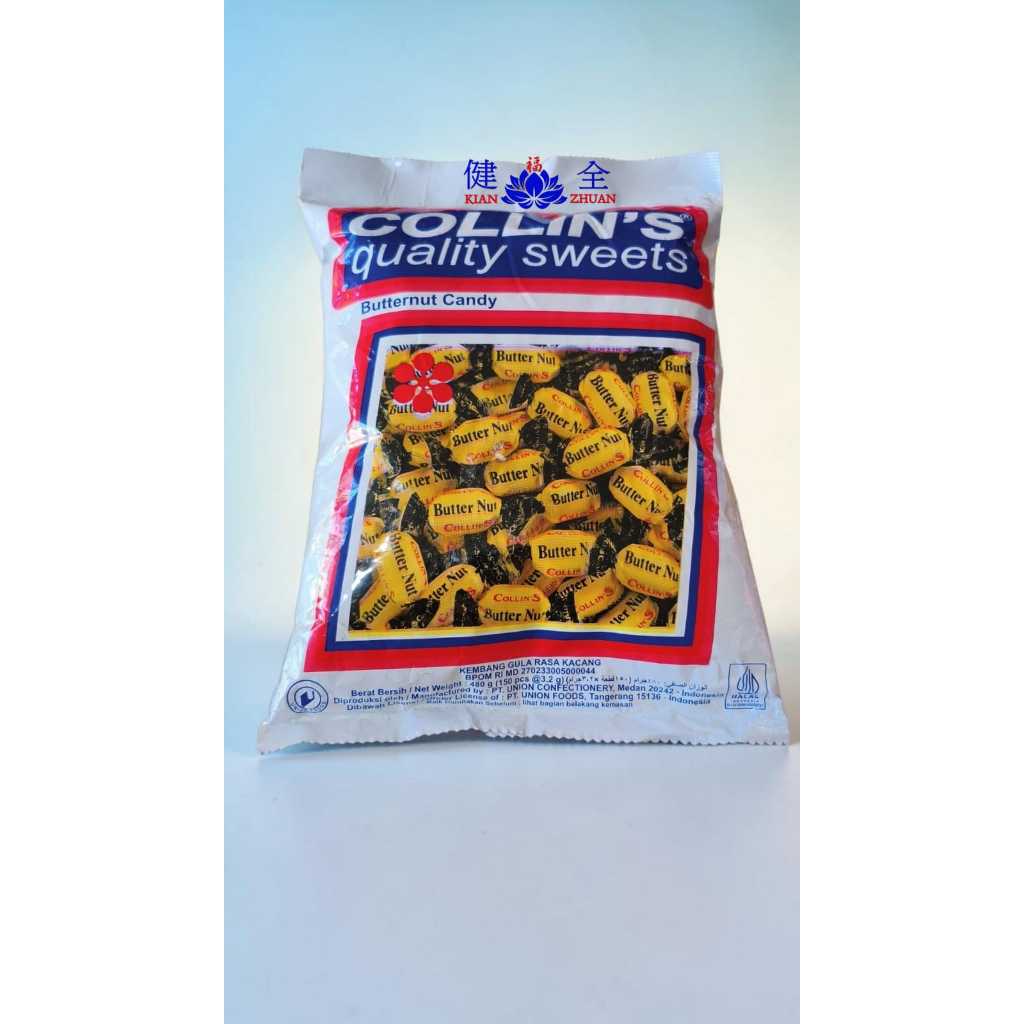 collins butternut candy 480 gram