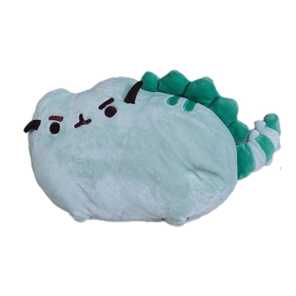 Boneka Pusheen Green Cat Pillow Plush Original