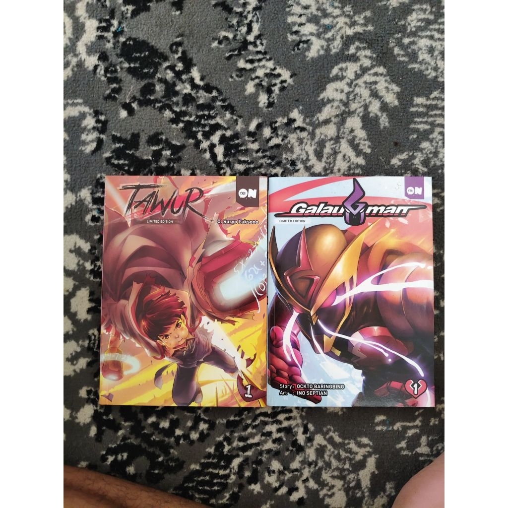 Komik Galauman & Tawur vol 1 limited edition kolpri