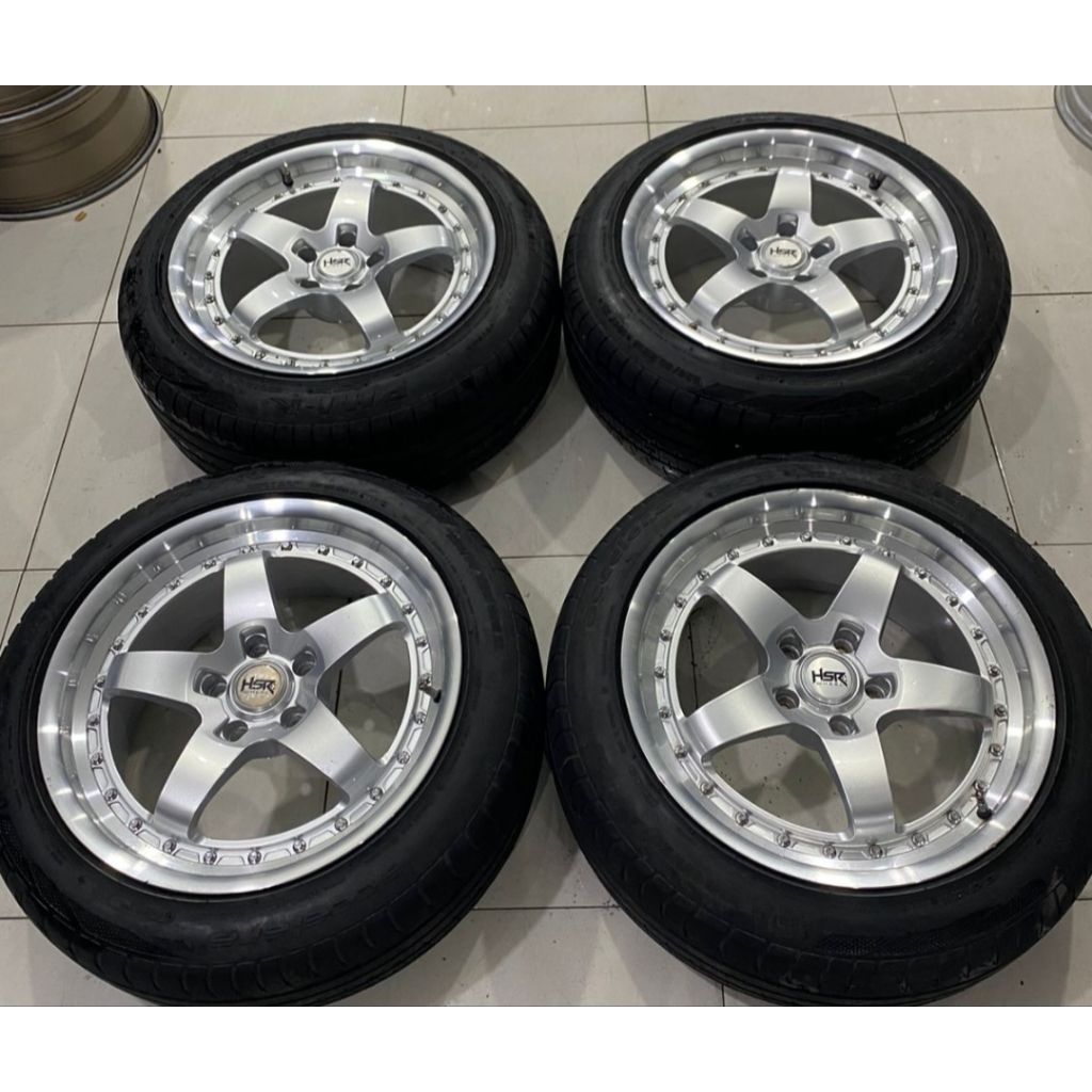 Velg pelek mobil Second murah HSR Bob  ring 18 untuk mobil  innova camry accord xpander alphard HRV