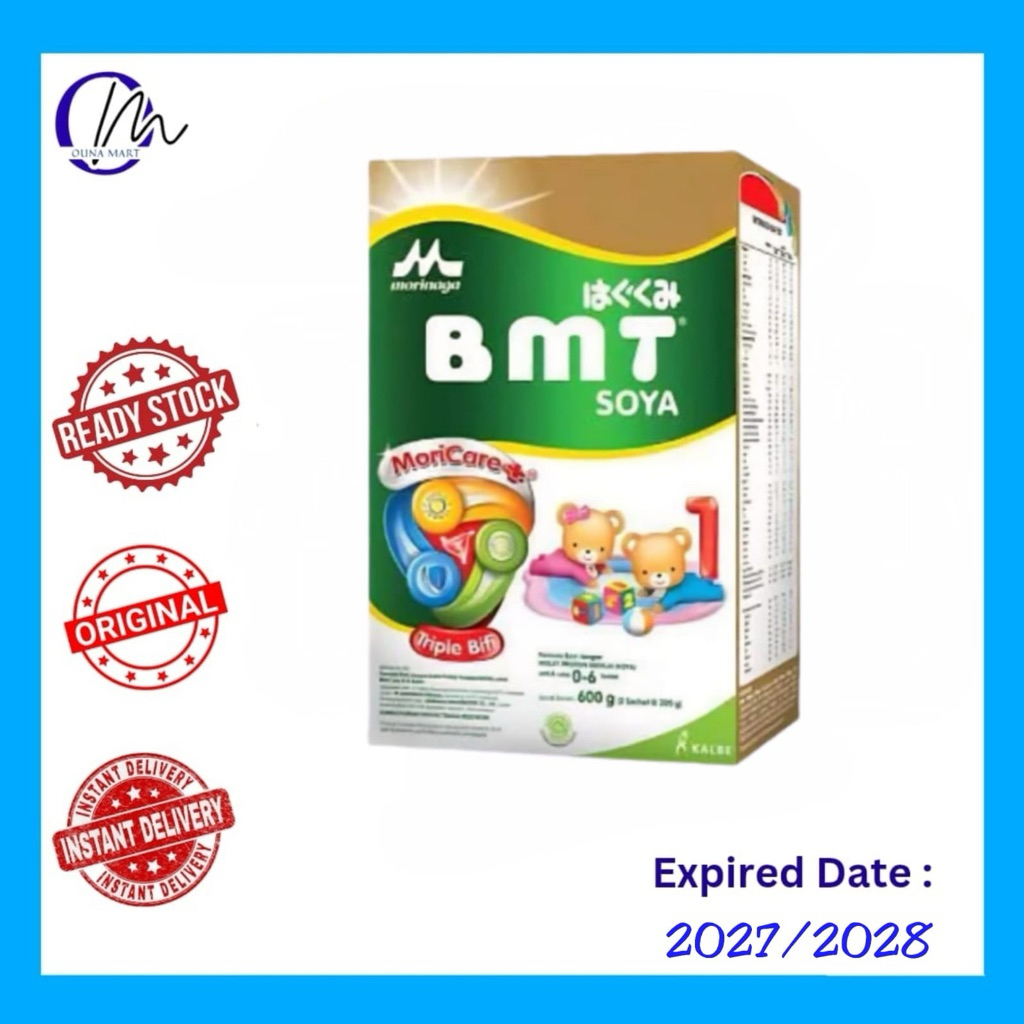 INSTAN!!! BMT SOYA (0-6 bln) MORICARE 600 G