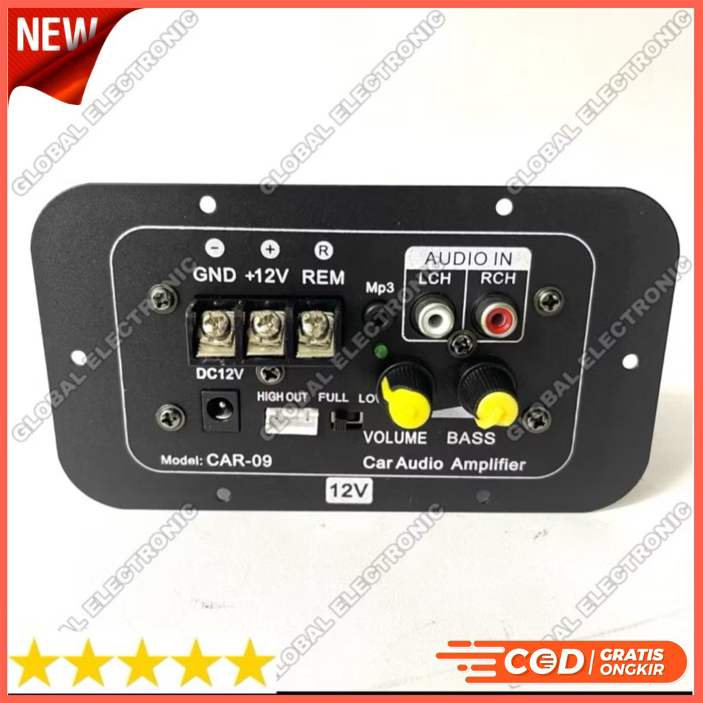 Power Kit Car 09 Mini 12 Volt Subwoofer Mobil Car09  power kit buat subwoofer kit Mobil 12 volt