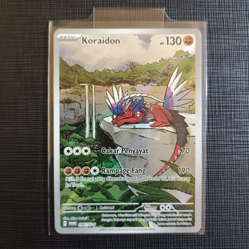 Koraidon AR Promo SV-P 096 Pokemon Indonesia