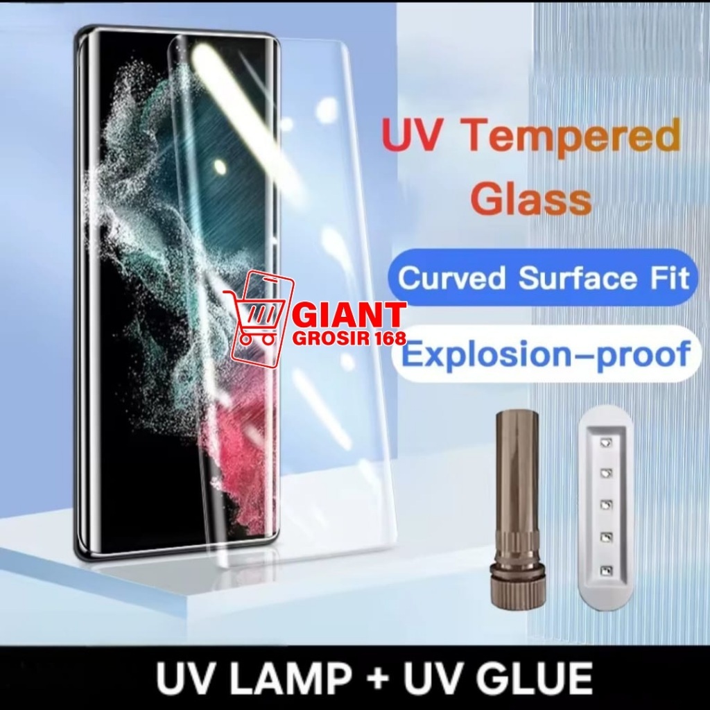 Tempered Glass UV Full Curve Kompatible for Xiaomi 12 Pro Xiaomi Mix 4 Anti Gores Clear TG Full Cove