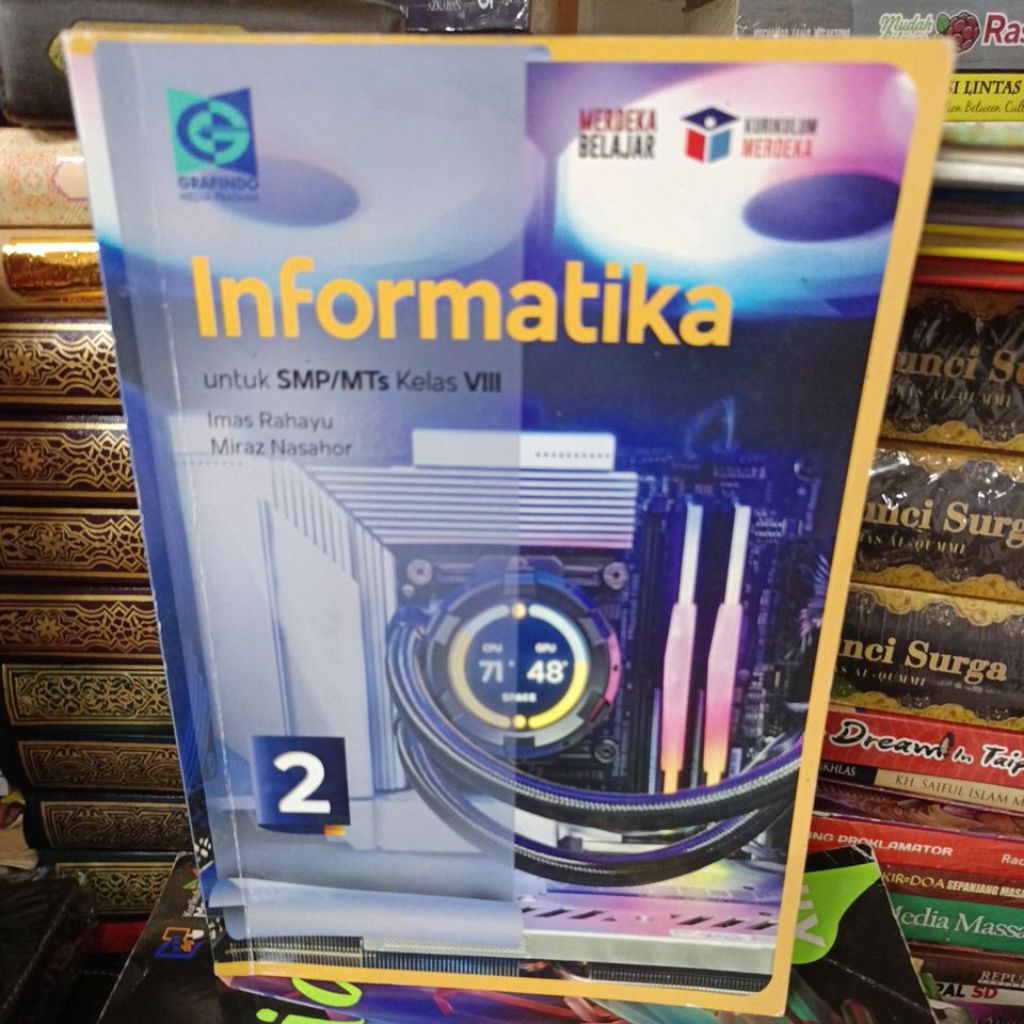 Informatika untuk SMP kelas 8 kurikulum merdeka Grafindo original bekas