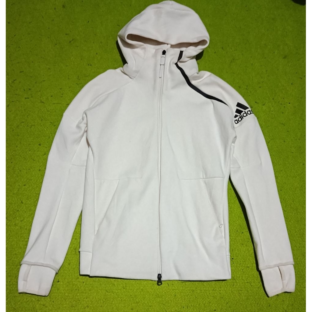 ADIDAS ZNE White Hodie Second
