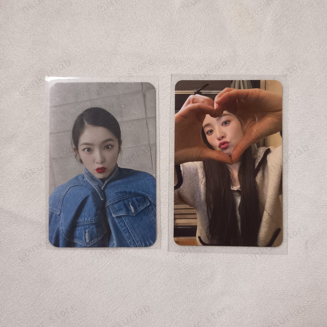 [OFFICIAL] IRENE Red Velvet Feel My Rhythm Photocard FMR Reve Monster Middle Note