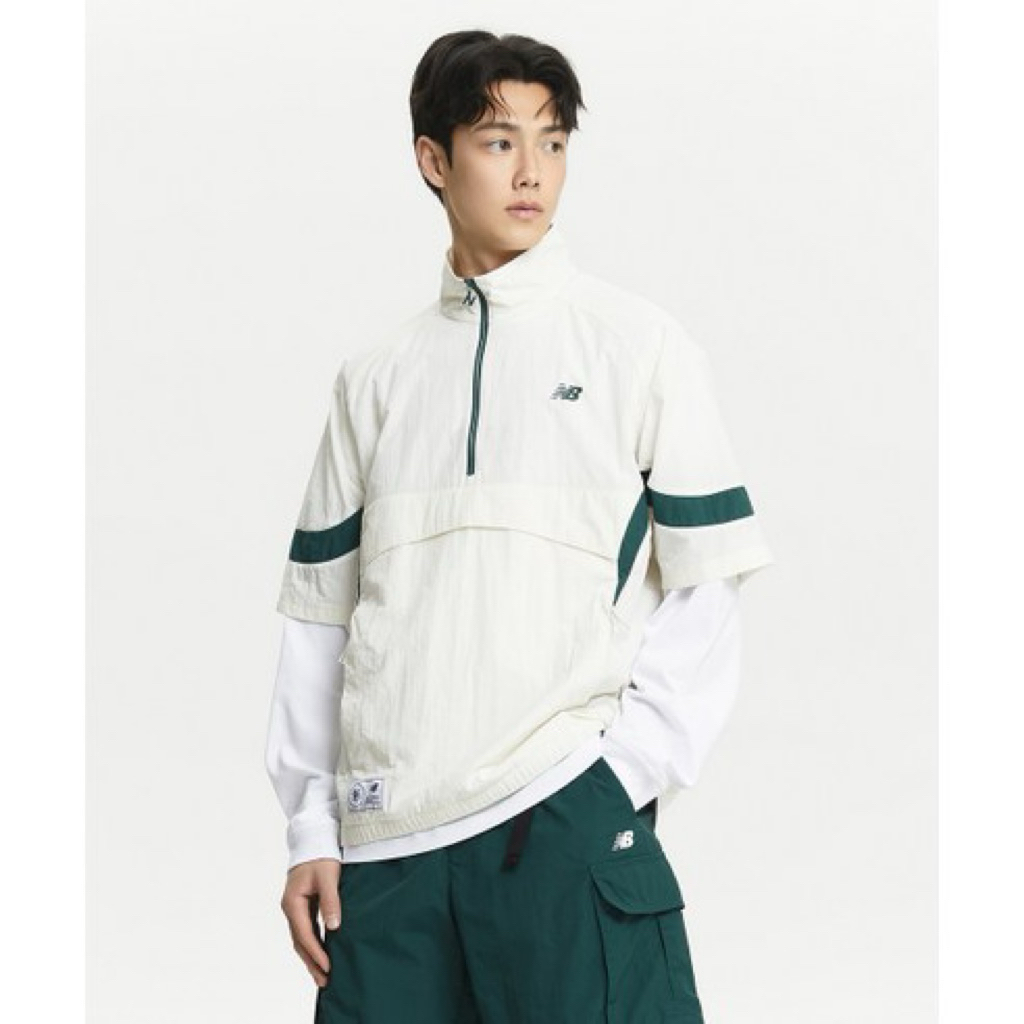 New Balance Sports Club (NBSC) Short-Sleeve Anorak (NBNAE22513) size XXL Ld 110
