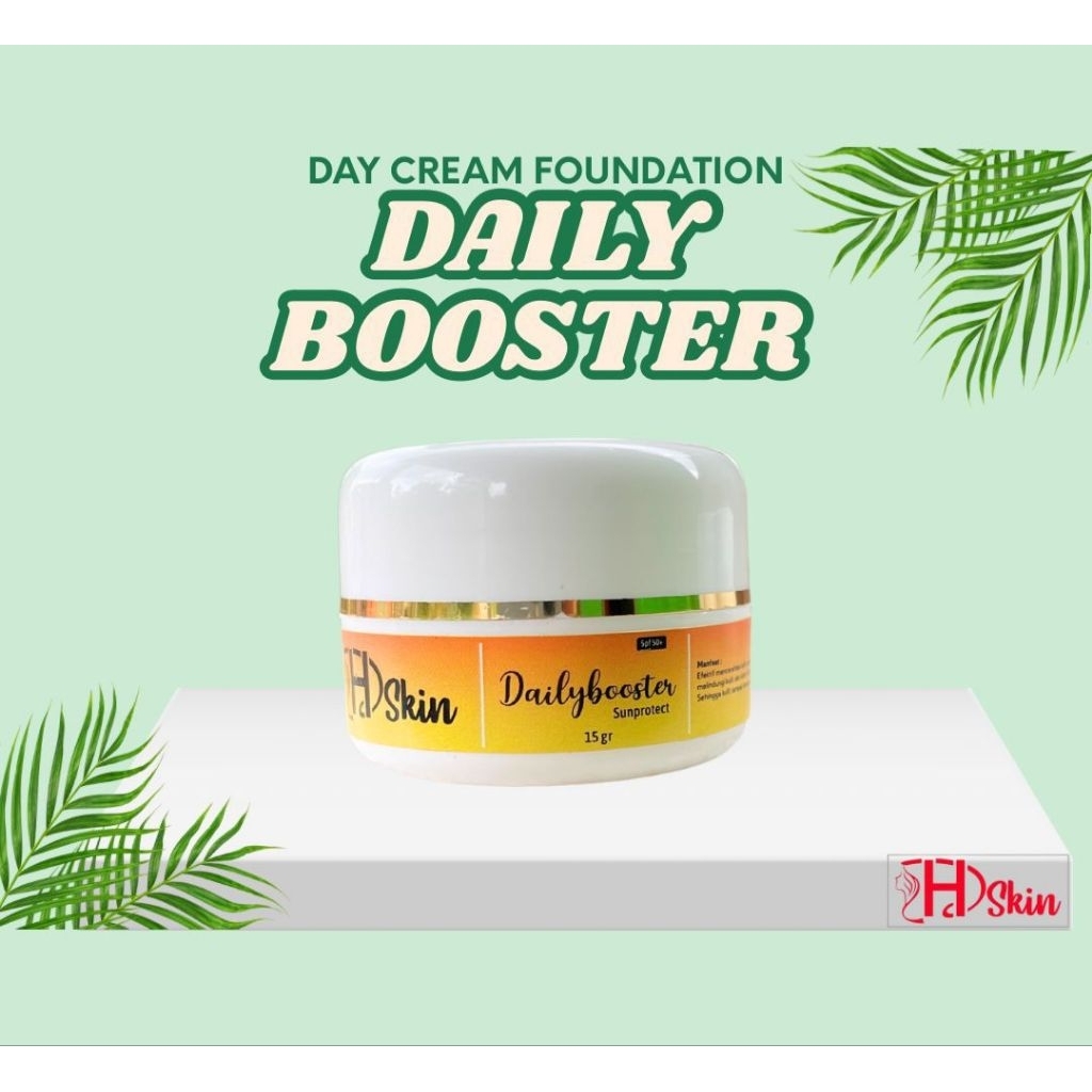 Krim pagi daily booster foundation / alas bedak / bb cream