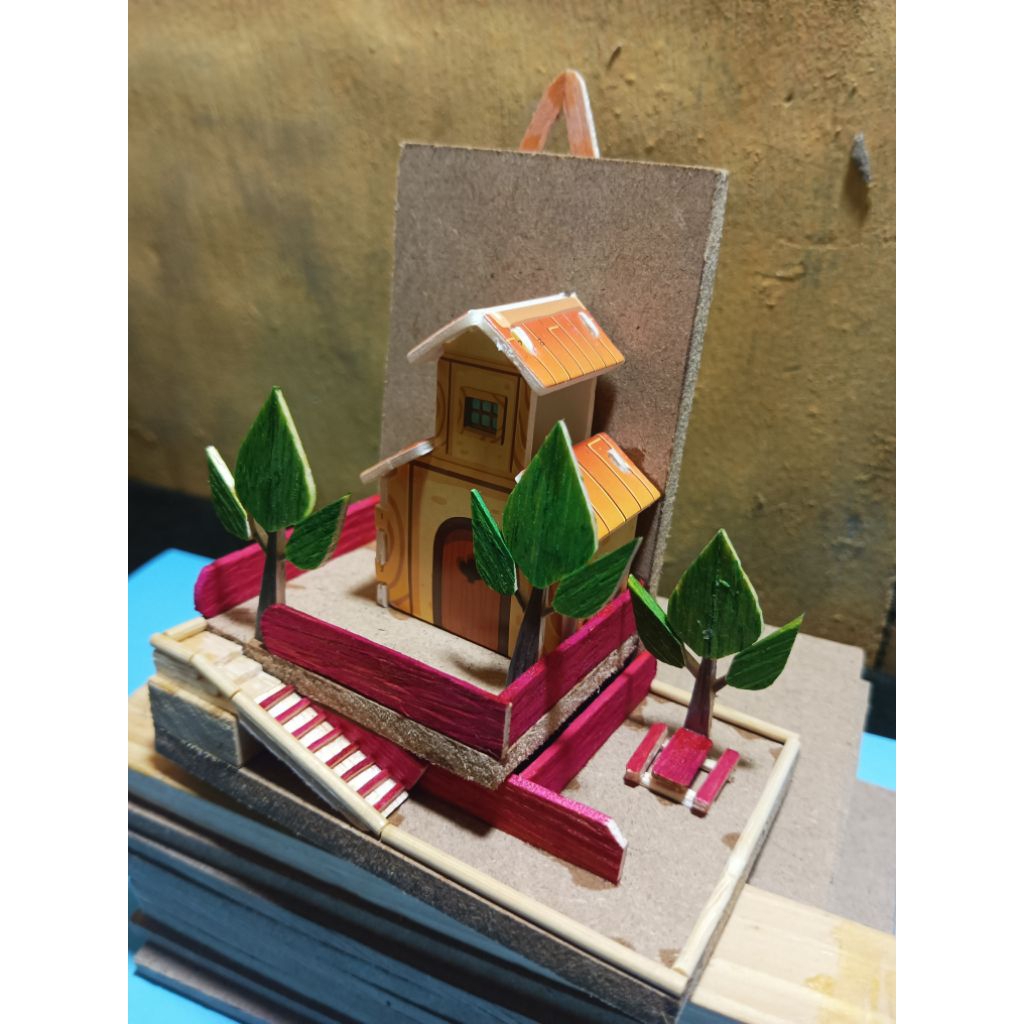 miniatur rumah-rumahan mainan anak
