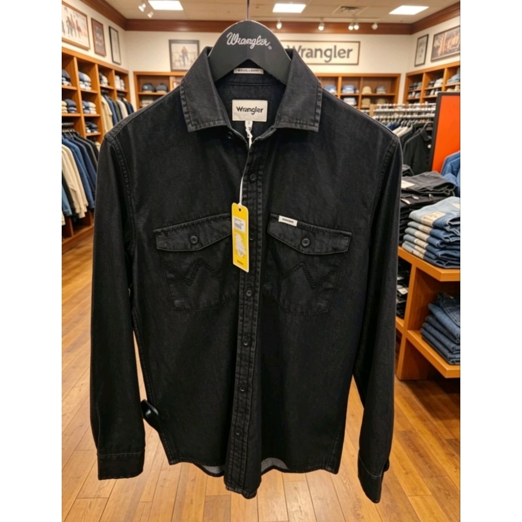 WRANGLER KEMEJA DENIM  PRIA