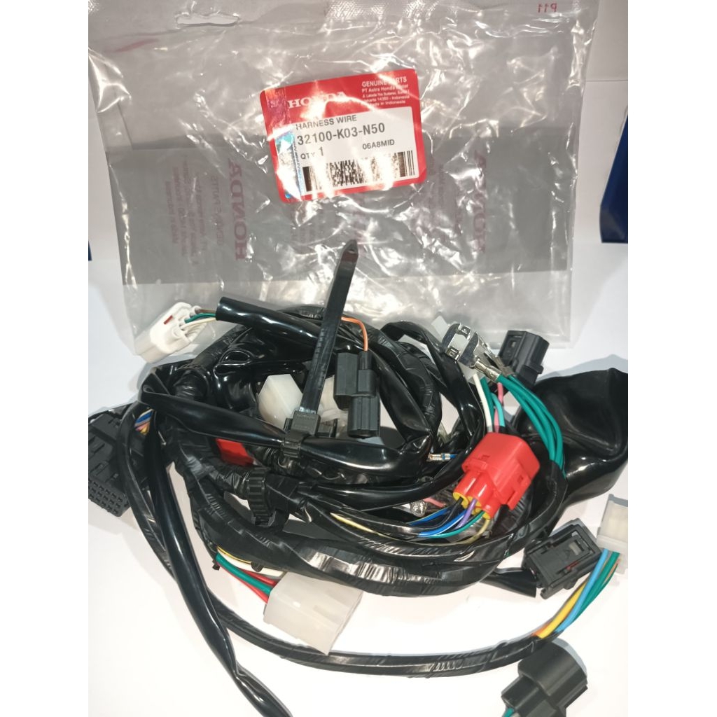 KABEL BODY ASSY HONDA REVO 110 FI 32100-K03-N50