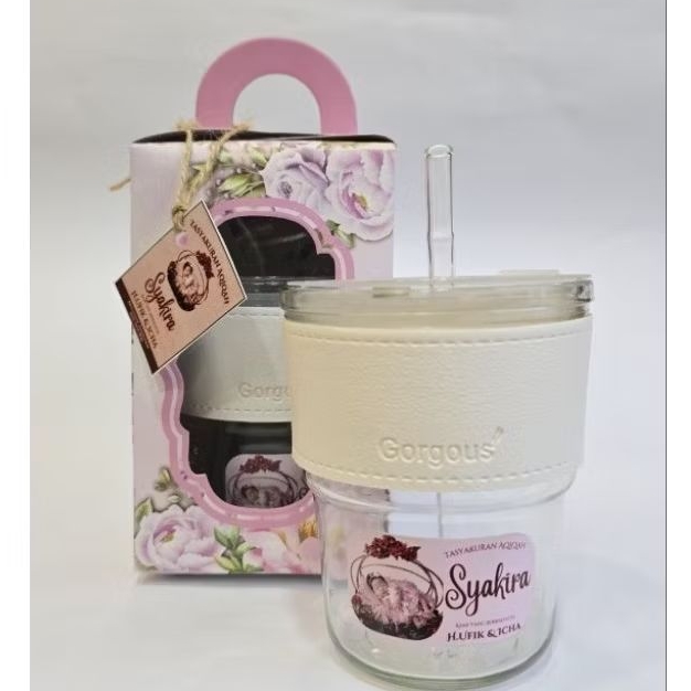 korean gorgeous tumbler custom wedding aqiqah ultan tahun