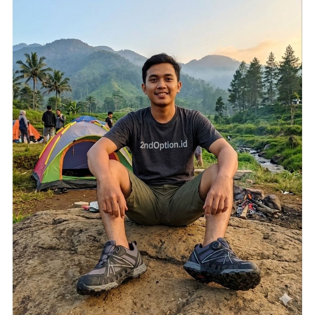Sepatu Outdoor Hiking Trail Run Treksta Boa