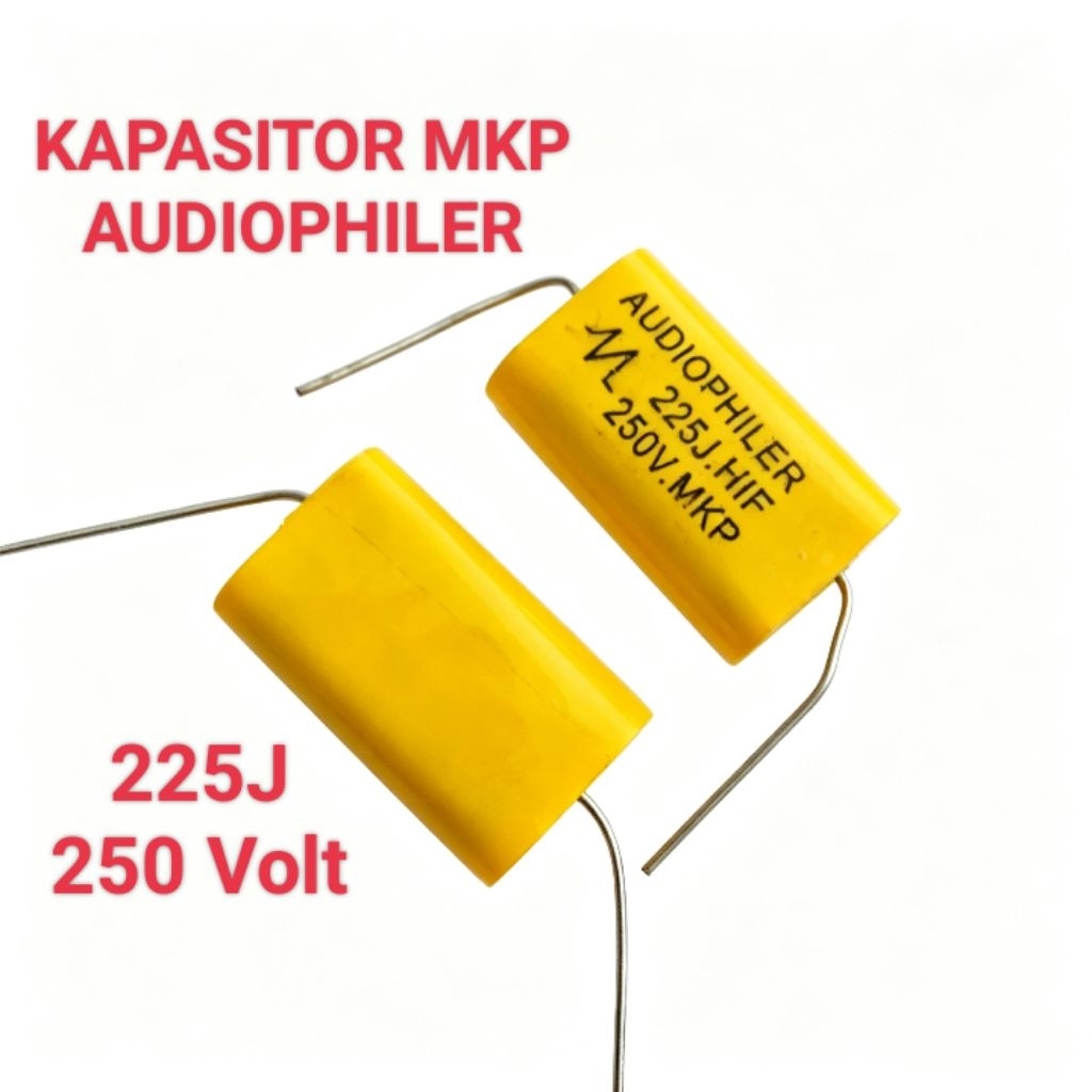 MKP AUDIOPHILER AUDIO PHILER 2.2UF 2.2 UF 225 250V 250 VOLT