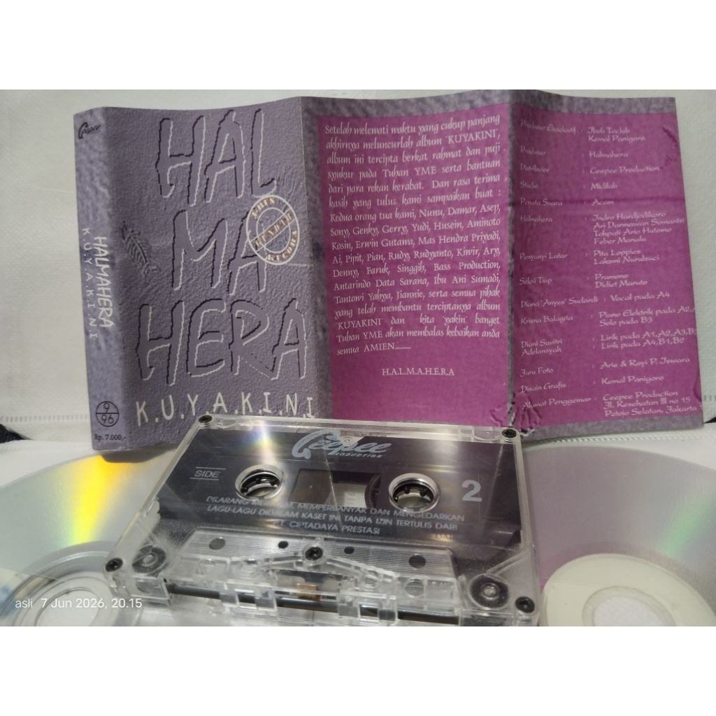 kaset pita HALMAHERA kuyakini