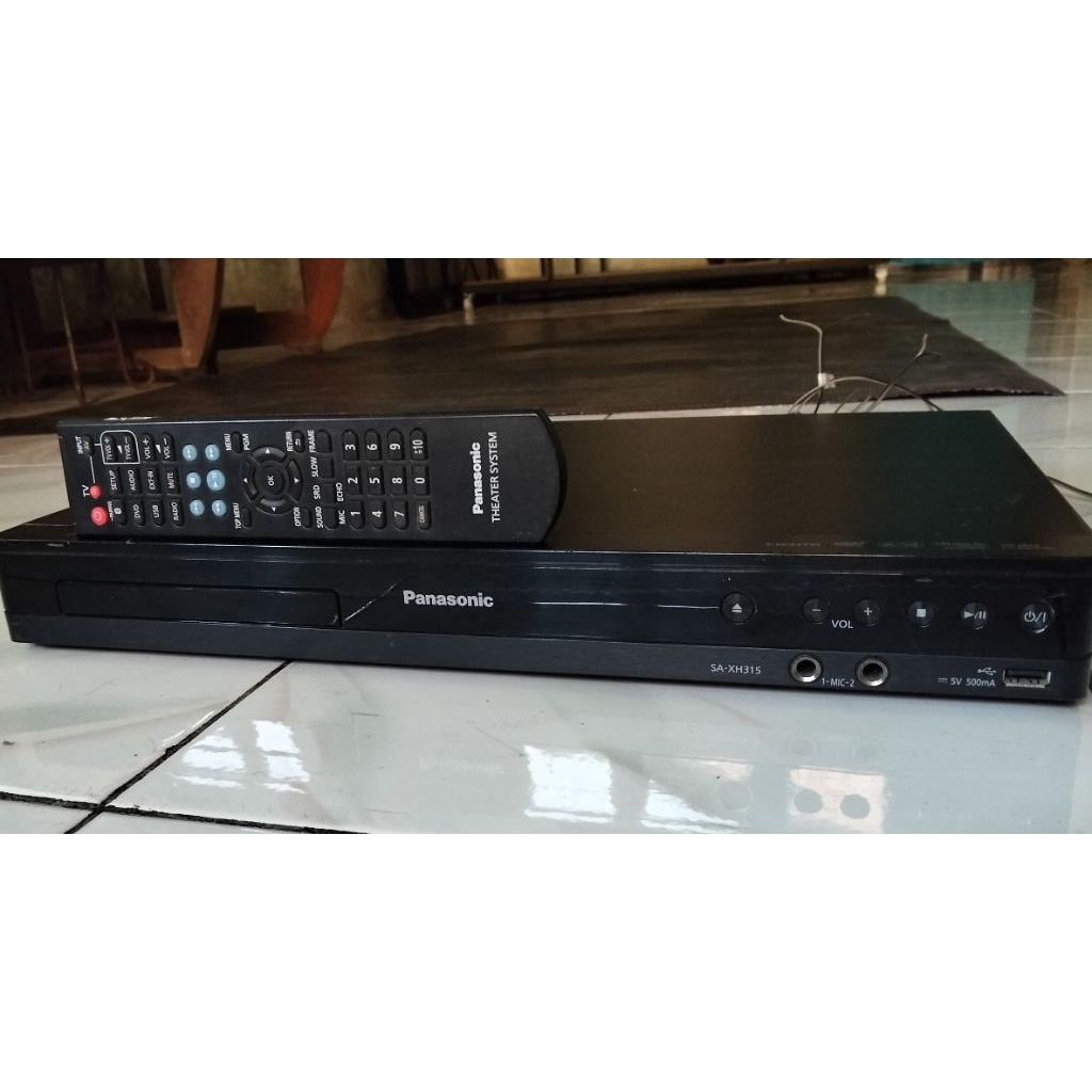 home theater panasonic SA-XH315 + REMOTE