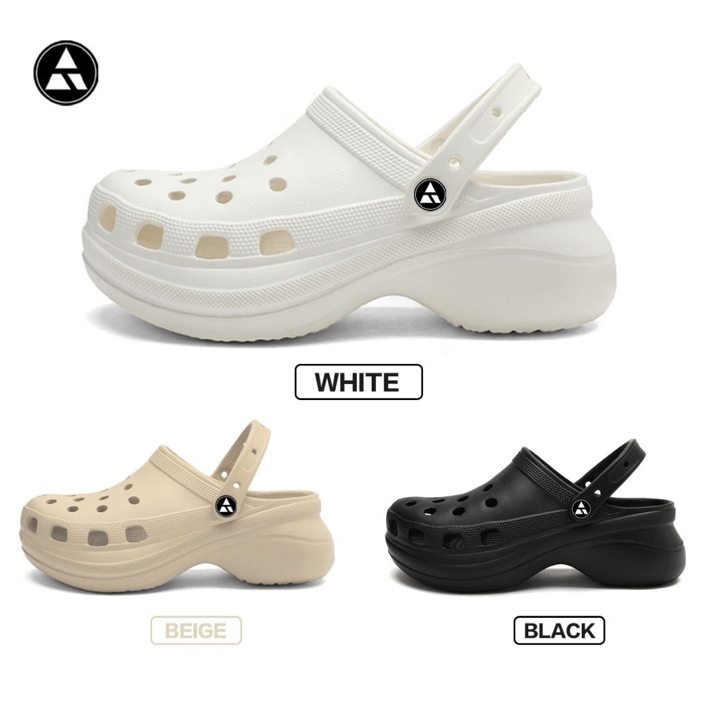 [COD]DertA' Sandal Jelly Fuji Baim Wanita Slip On Wedges Anti Air Sendal Kodok Medis EVA Sandal Plat