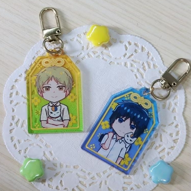 Natsume Yuujinchou FANMERCH omamori acrylic keychain