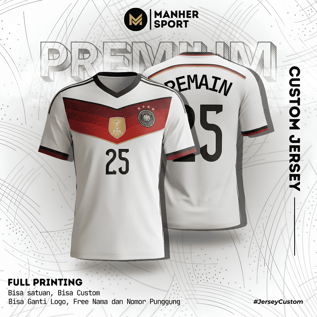 JERSEY JERMAN 2014 FULL PRINTING