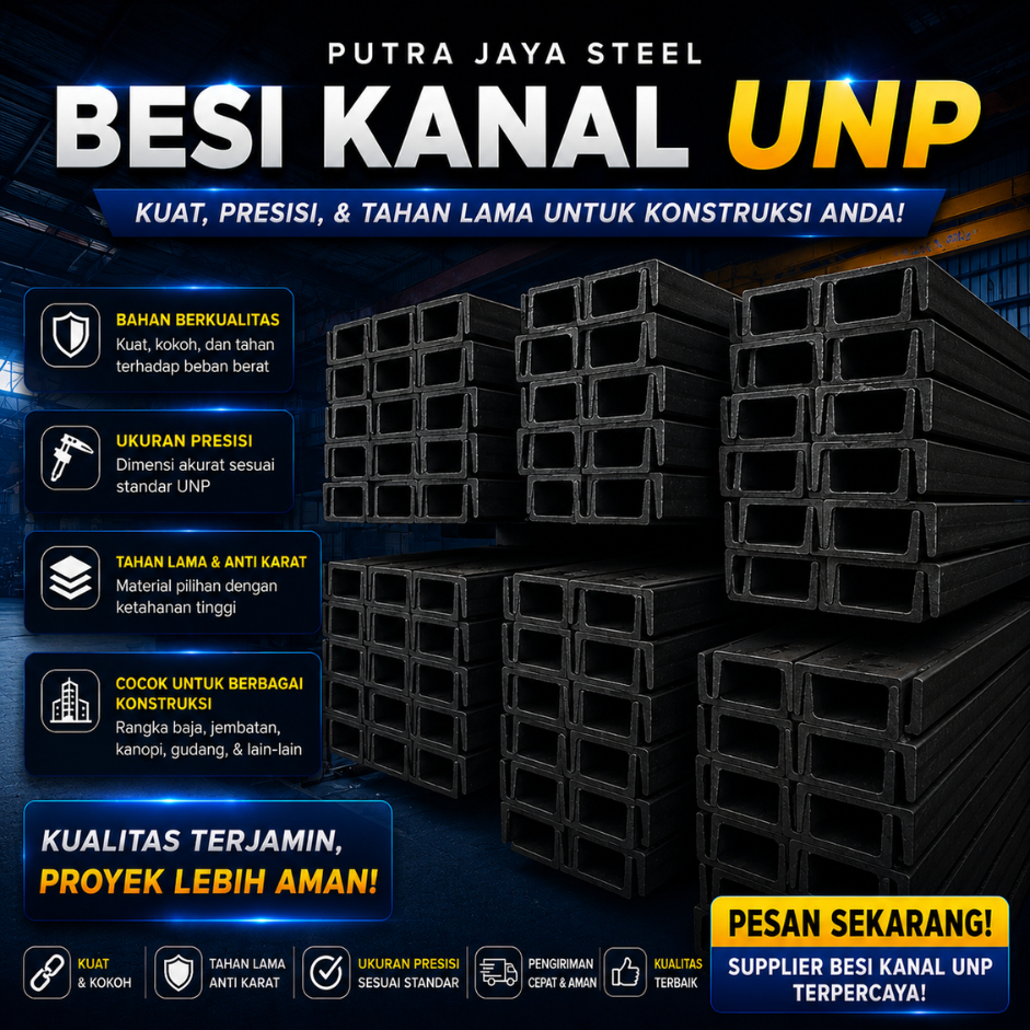 BESI UNP | BESI KANAL U (6 MTER)