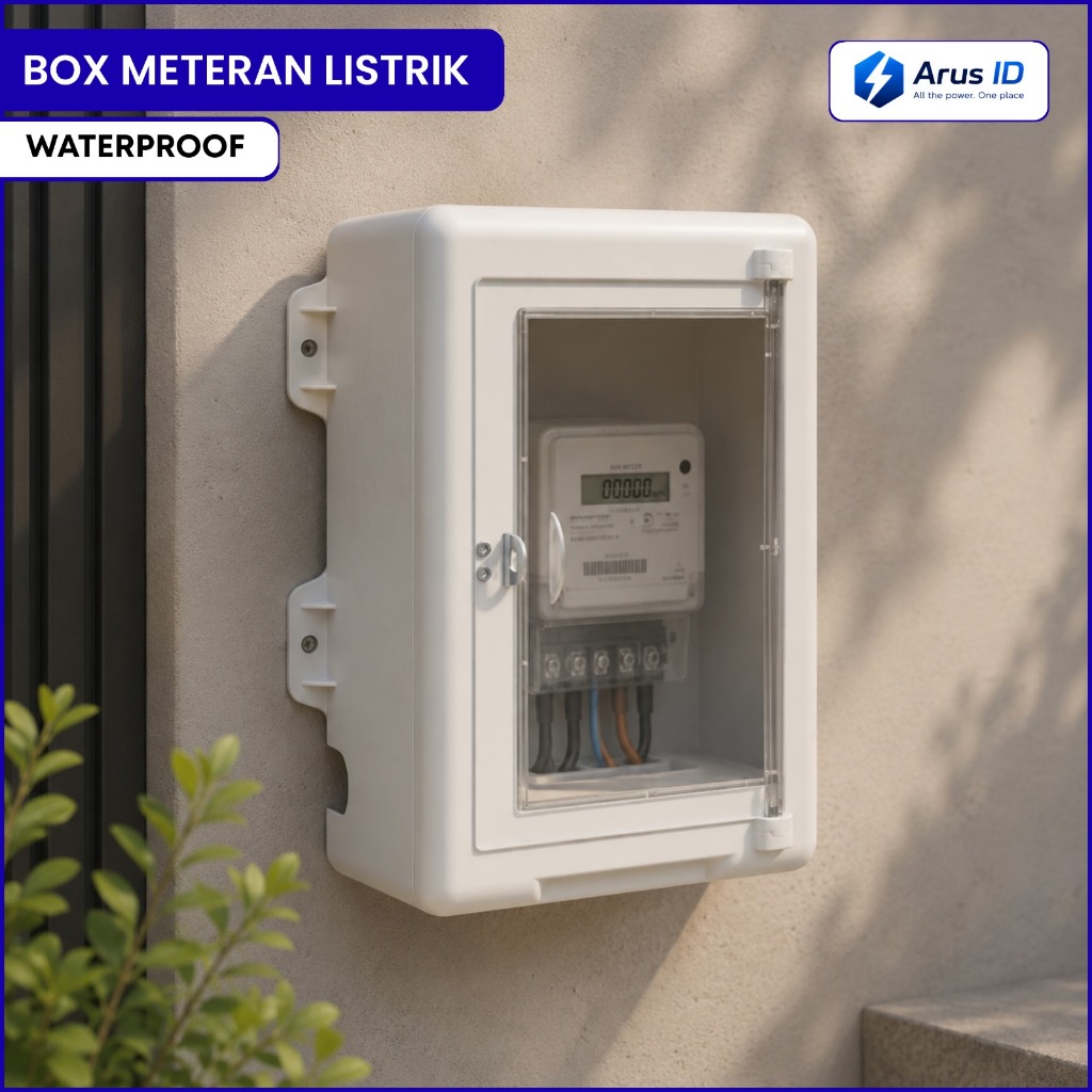 Box Meteran Listrik KWH Meter Box Listrik Tutup Meteran Listrik Box Panel Listrik Outdoor Pengaman P