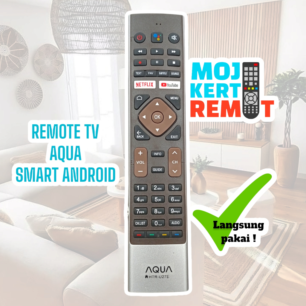 REMOTE REMOT TV AQUA SMAART ANROID