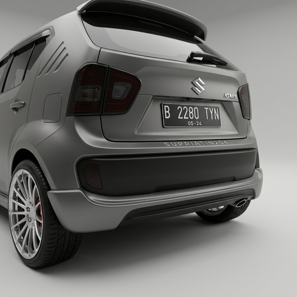 cicilan 0% Bodykit IGNIS Sport Belakang Duraplek