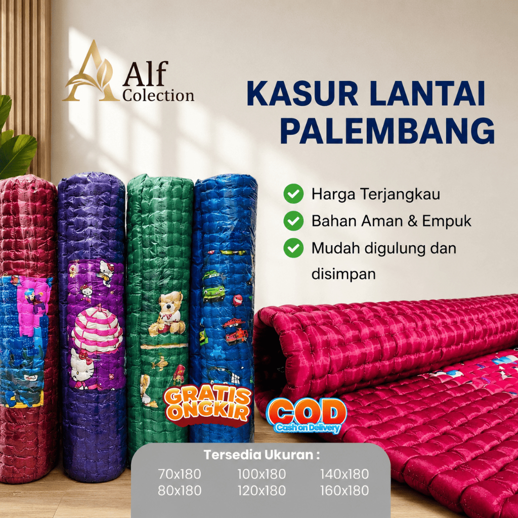 Kasur Lantai PALEMBANG / Kasur Minimalis / Kasur PALEMBANG MURAH / Kasur Lantai BERKUALITAS