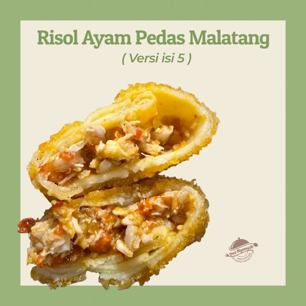Risol ayam pedas malatang / Risol frozen ayam pedas malatang