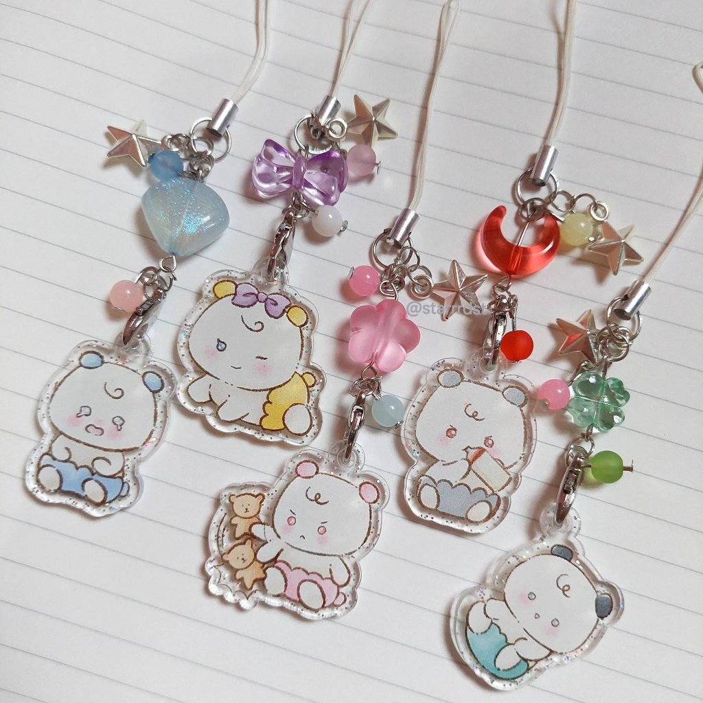 PLAVE MMMM Baby Phone Strap