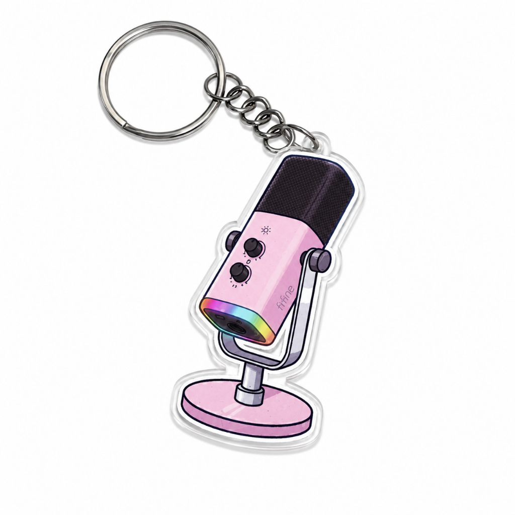 FIFINE Merchandise Keychain & Sticker AM8P AM8 SC3 SC8 Aksesoris