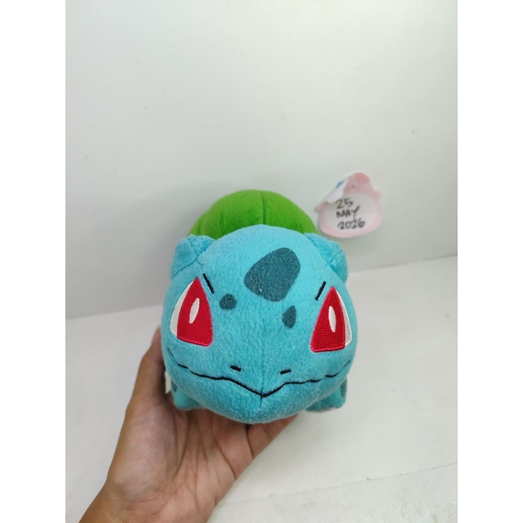 boneka Bulbasaur pokemon original changi Takara tomy