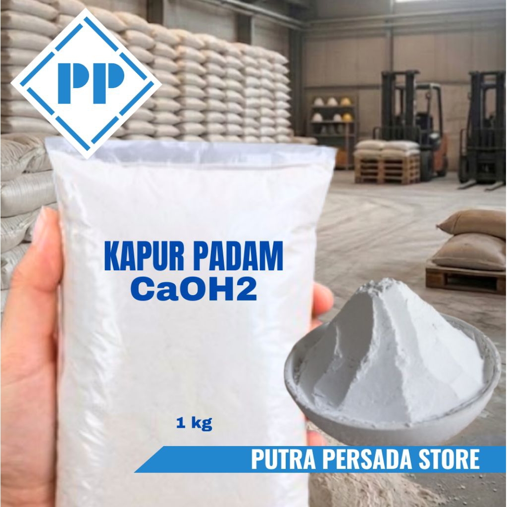 Kapur Padam CaOH2 Repack 5 kg Hidrated Lime
