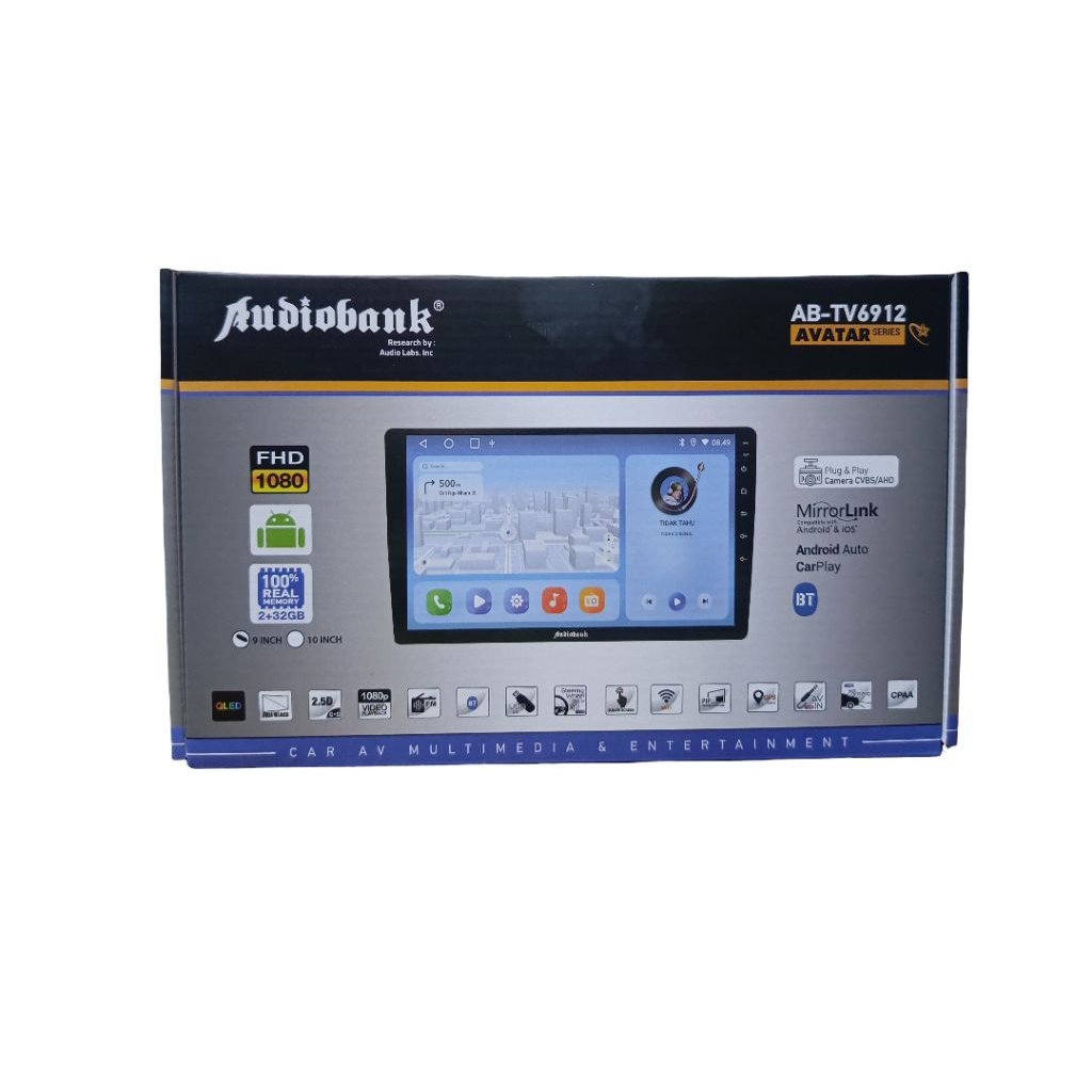 Head Unit Android Audiobank 9 inch 2/32