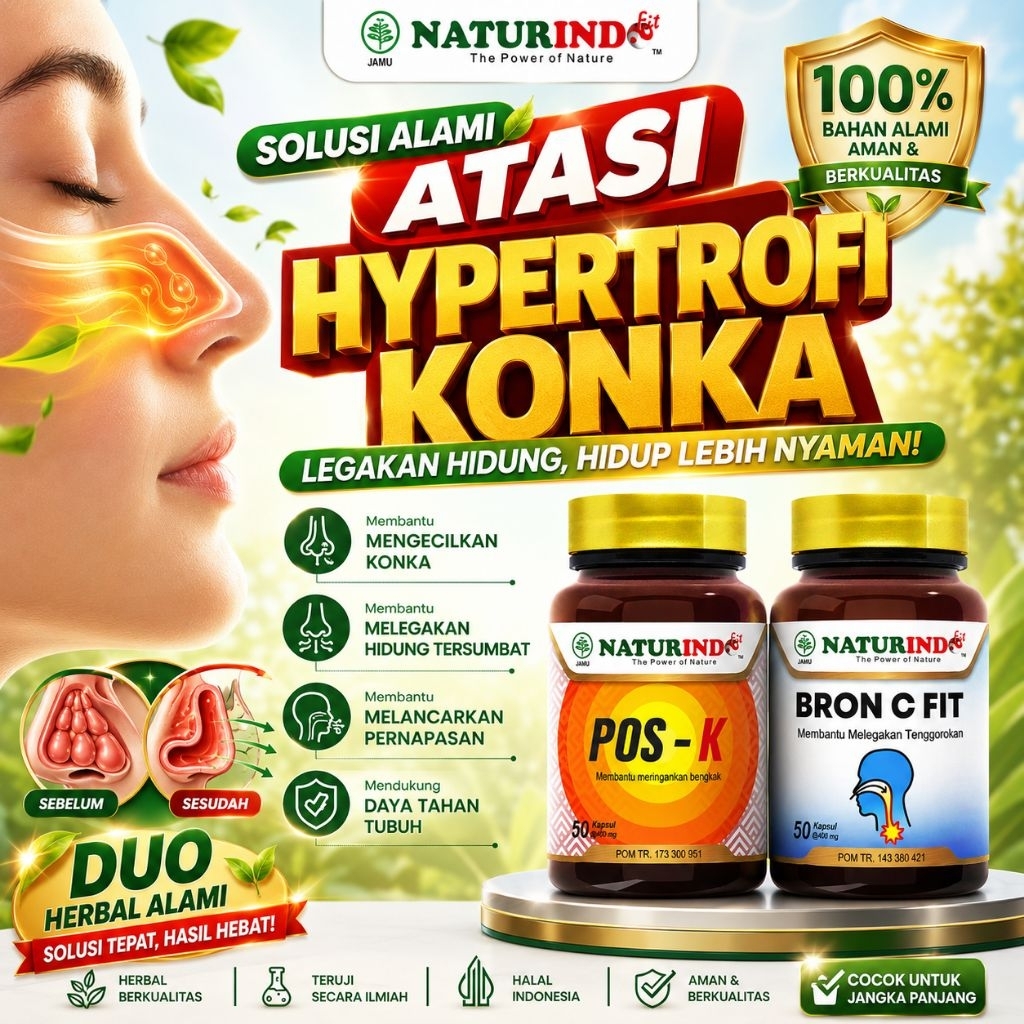 Obat Konka Hipertrofi Sinusitis Hidung Bengkak Hidung Tersumbat Paling Ampuh