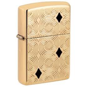 Zippo Armor Geometric Design Gold 49884