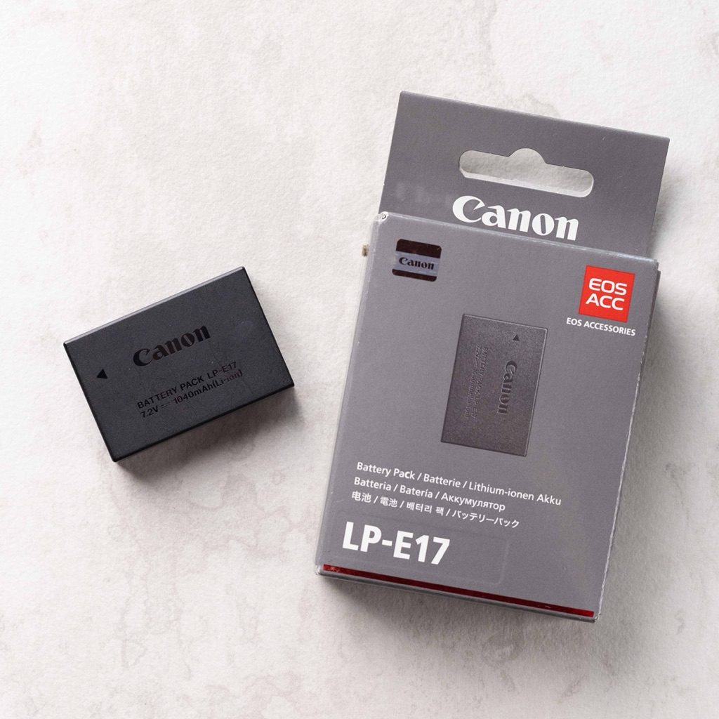 Baterai Canon LP-E17 Original / Canon LPE17 Ori ( Second / Bekas )