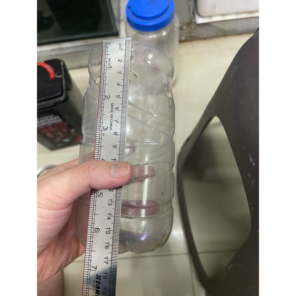 Botol Aqua Ren Cupang bekas per 10 pcs