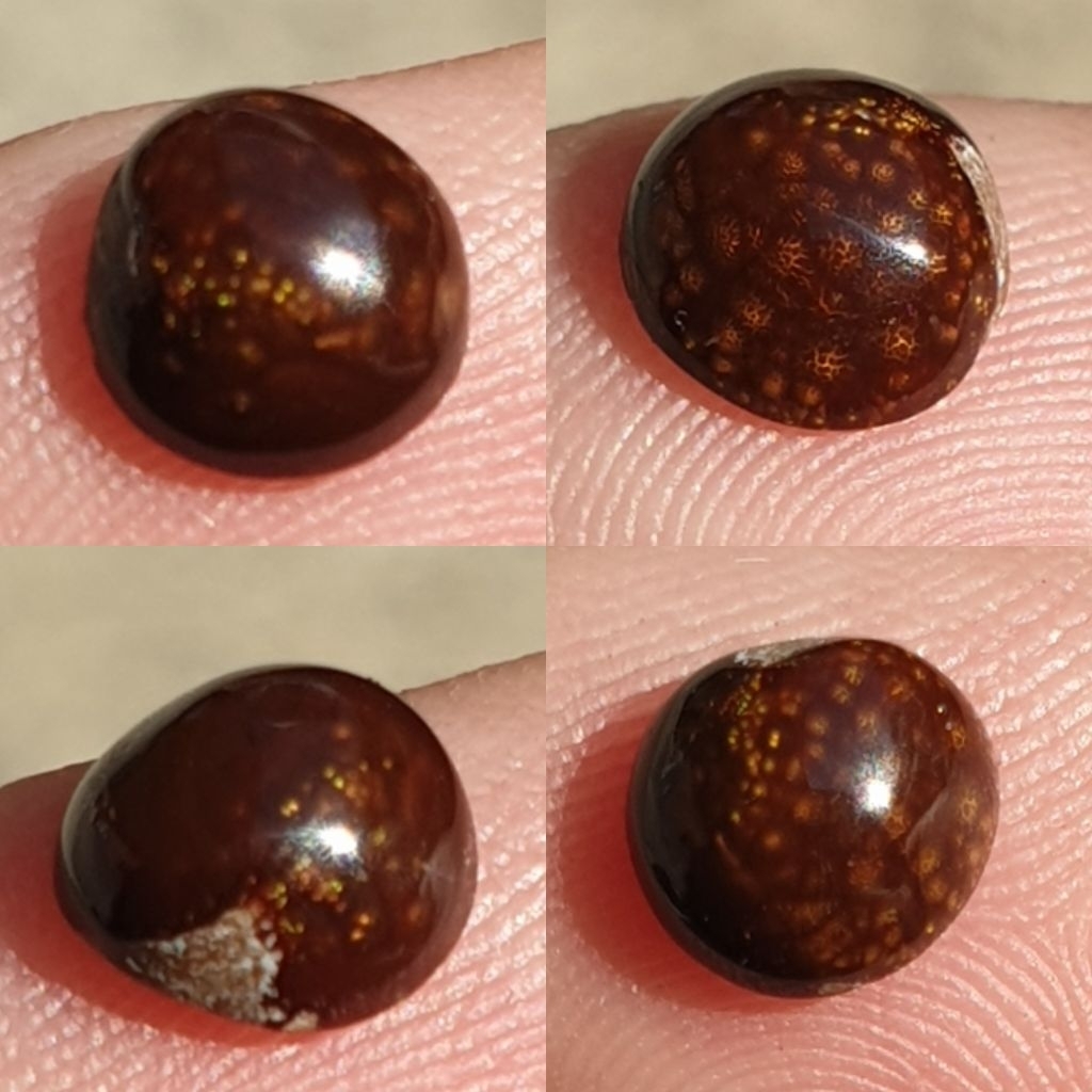 NATURAL BATU FIRE AGATE