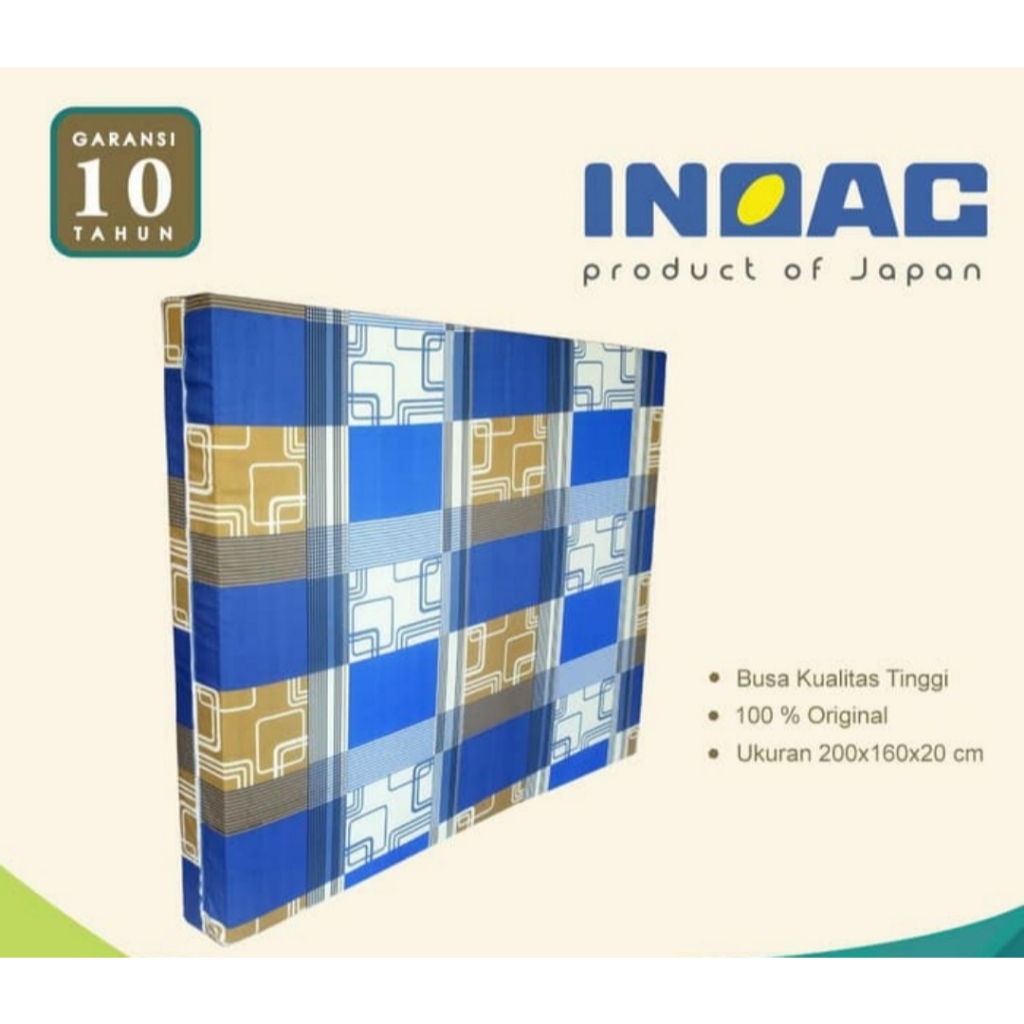KASUR BUSA LIPAT INOAC 5CM 10CM INOAC GARANSI