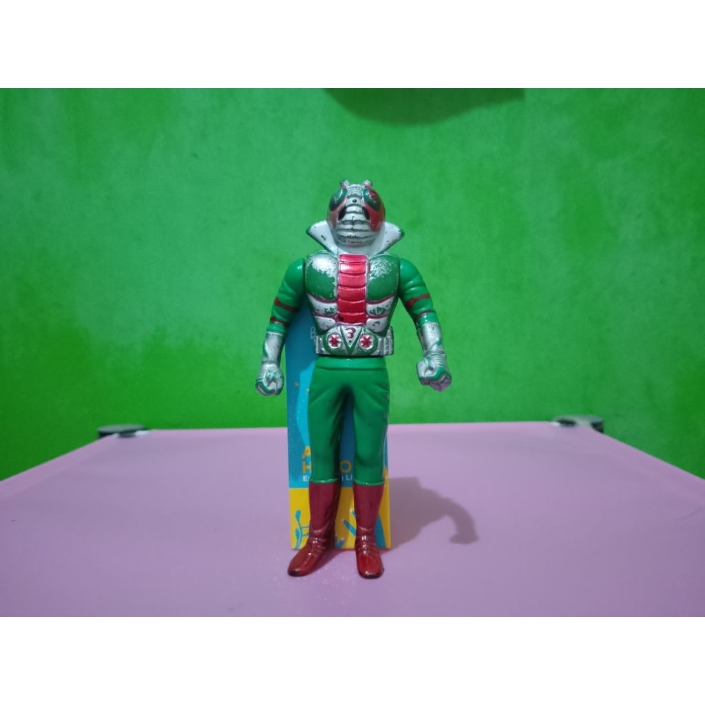 Figure KAMEN RIDER V3 - Murah Retro Vintage Rare Koleksi Mainan Anak Anak Nostalgia Jadul Superhero