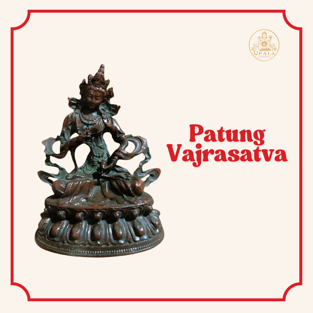 Patung Tibet Buddha Vajrasatva Logam